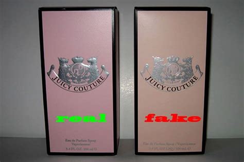 real and fake juicy couture perfume|counterfeit juicy couture.